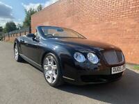 2009 Bentley Continental GTC 6.0 W12 552bhp 4X4 Auto Black Convertible