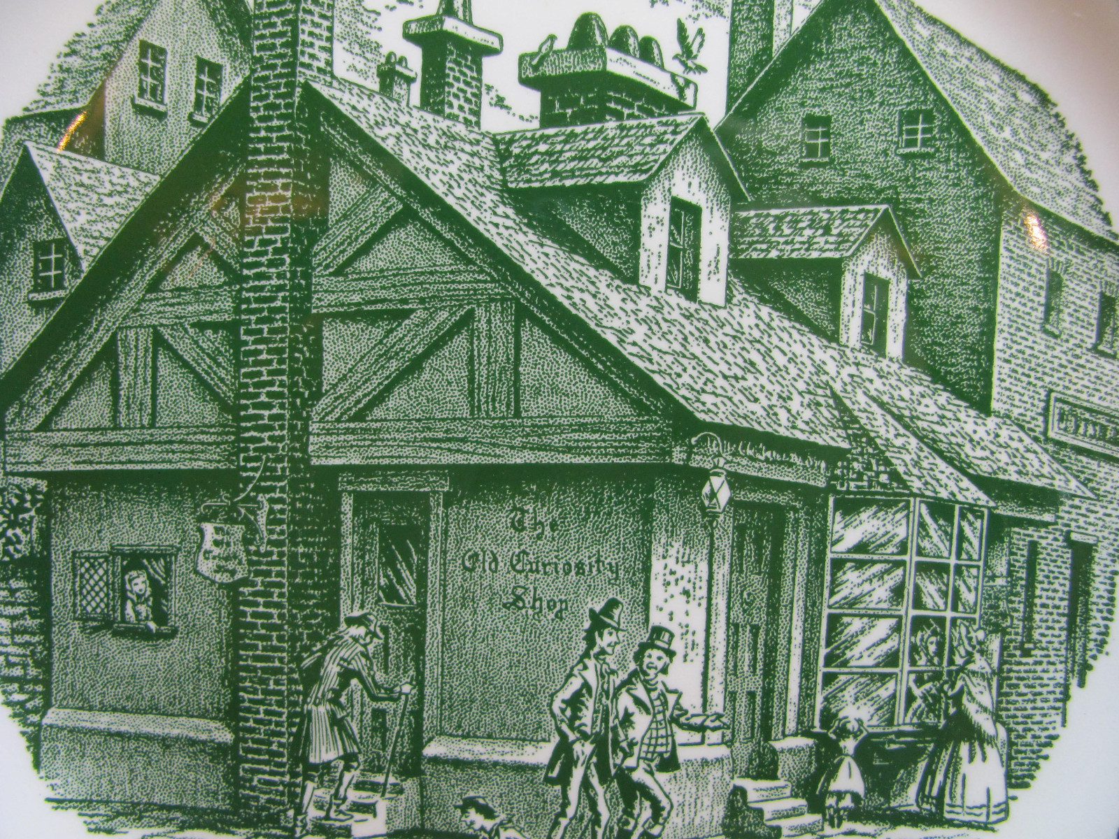 ROYAL CHINA OLD CURIOSITY SHOP DINNER PLATE(S)