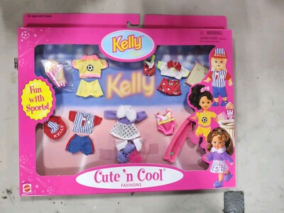 Kelly Fun with Sports Cute N Cool Fashions Accessories 1999 Mattel B57
