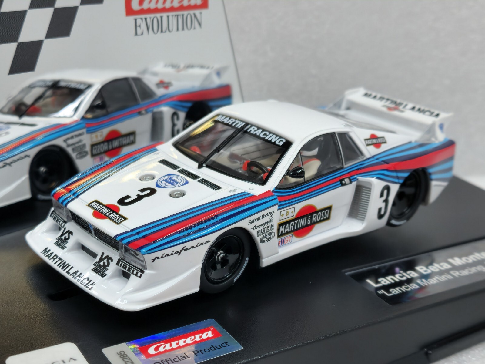 Carrera 27734 Evolution Lancia Beta Montecarlo Turbo Martini