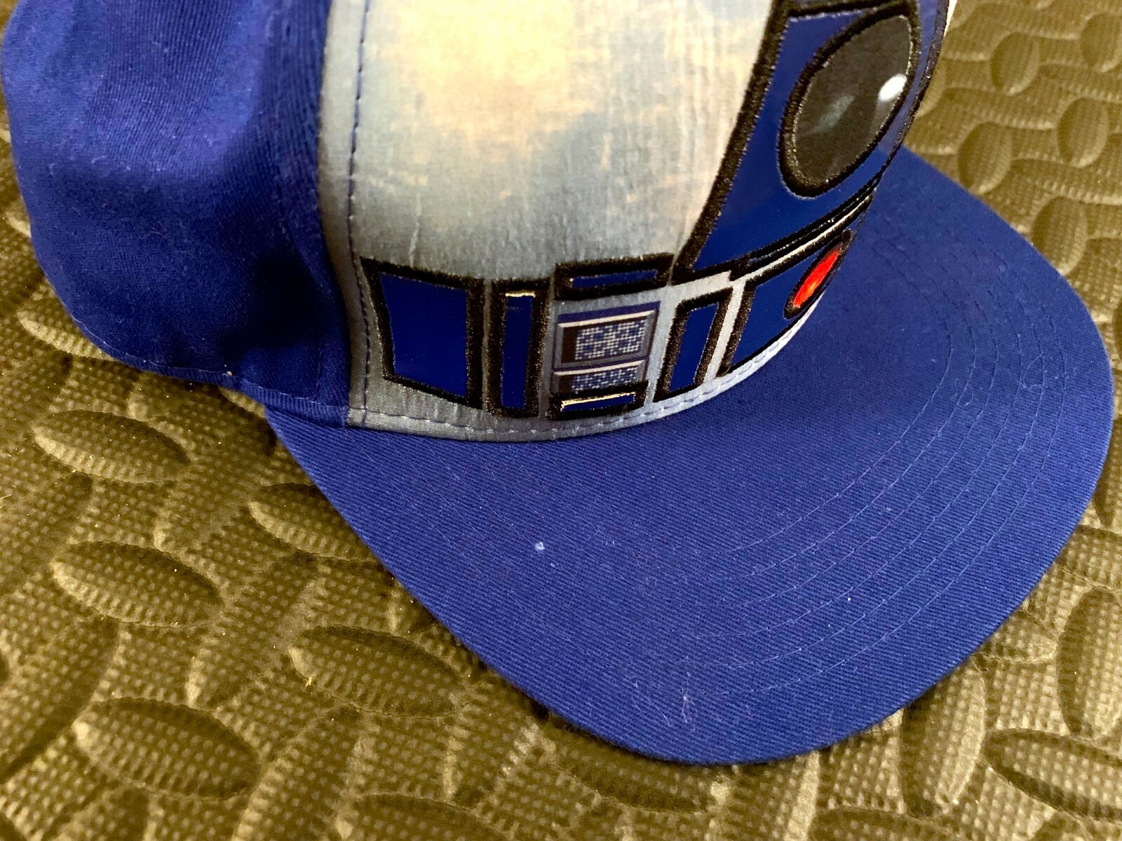 Star Wars R2 D2 Robot Movie Character Flat Snapback Kids Youth Hat Cap