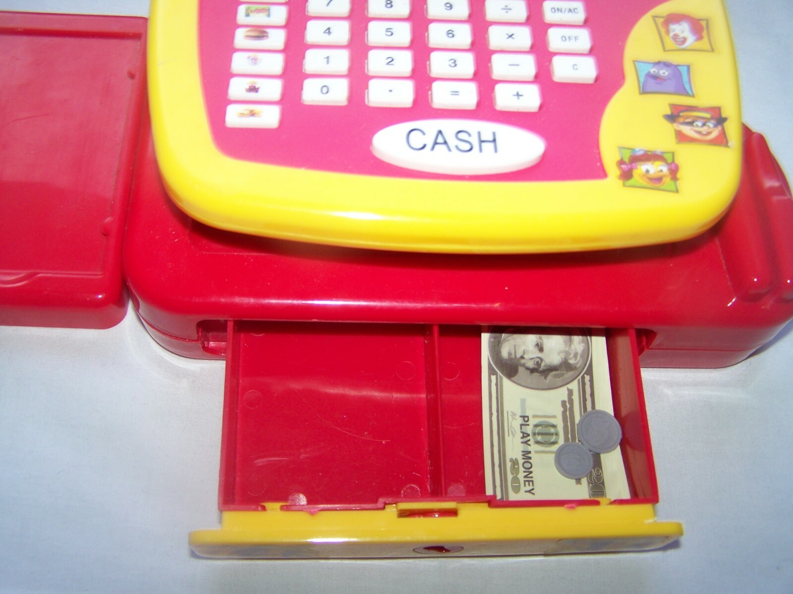 McDonalds 2004 Play Cash Register Working Toy Batteries Drive Through P15h