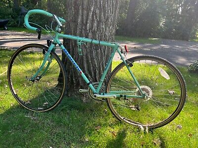 vintage celeste bianchi road bike frame fork super leggera specialissima bicycle 115891008685