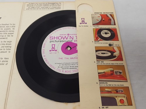 Vintage General Electric Show N Tell Picturesound Program The Tin Soldier 1964