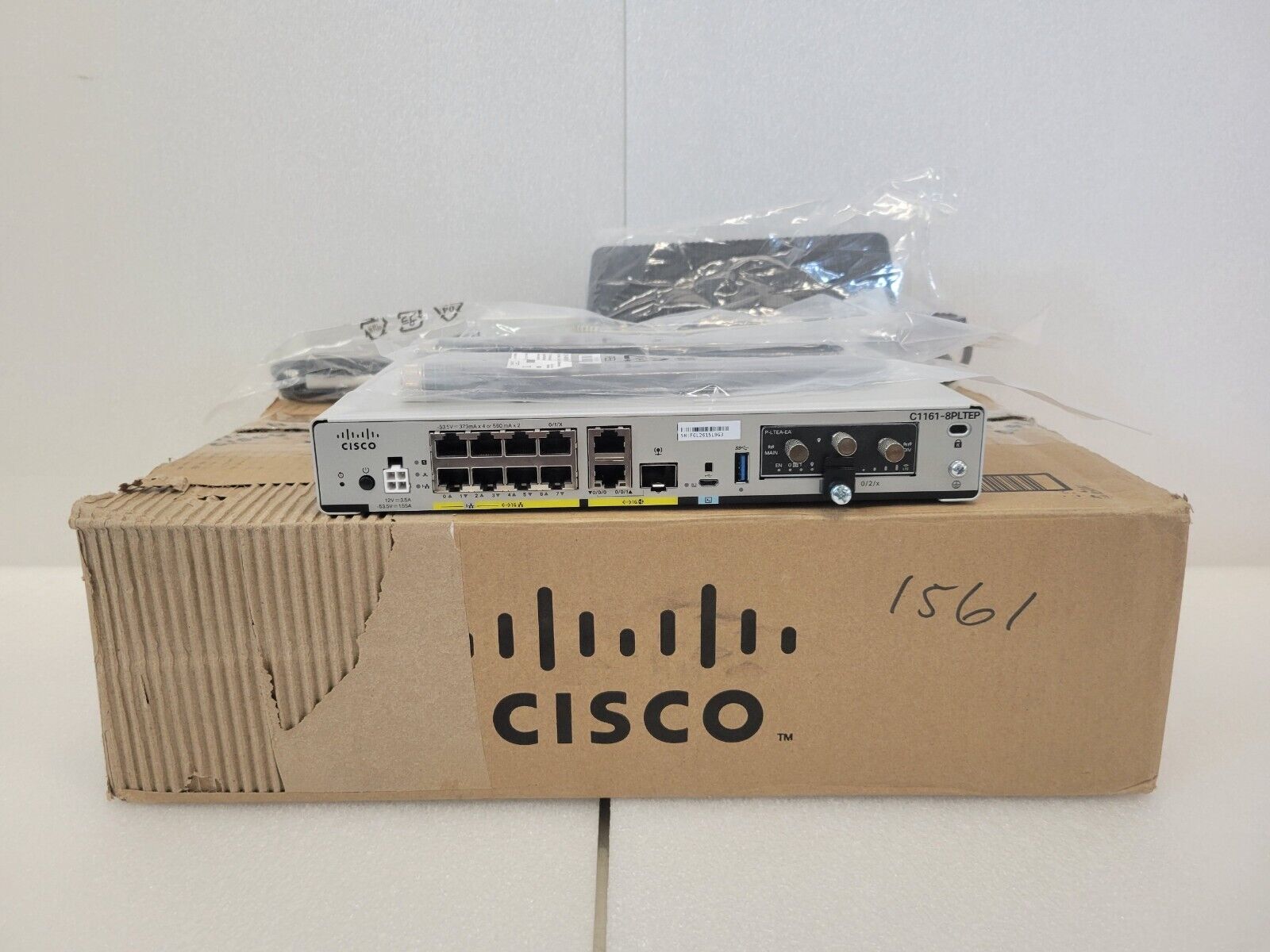 New Cisco C1161-8PLTEP ISR 1100 8 Port Dual GE SFP Higher New Cisco C1161-8PLTEP ISR 1100 8 Port Dual GE SFP Higher