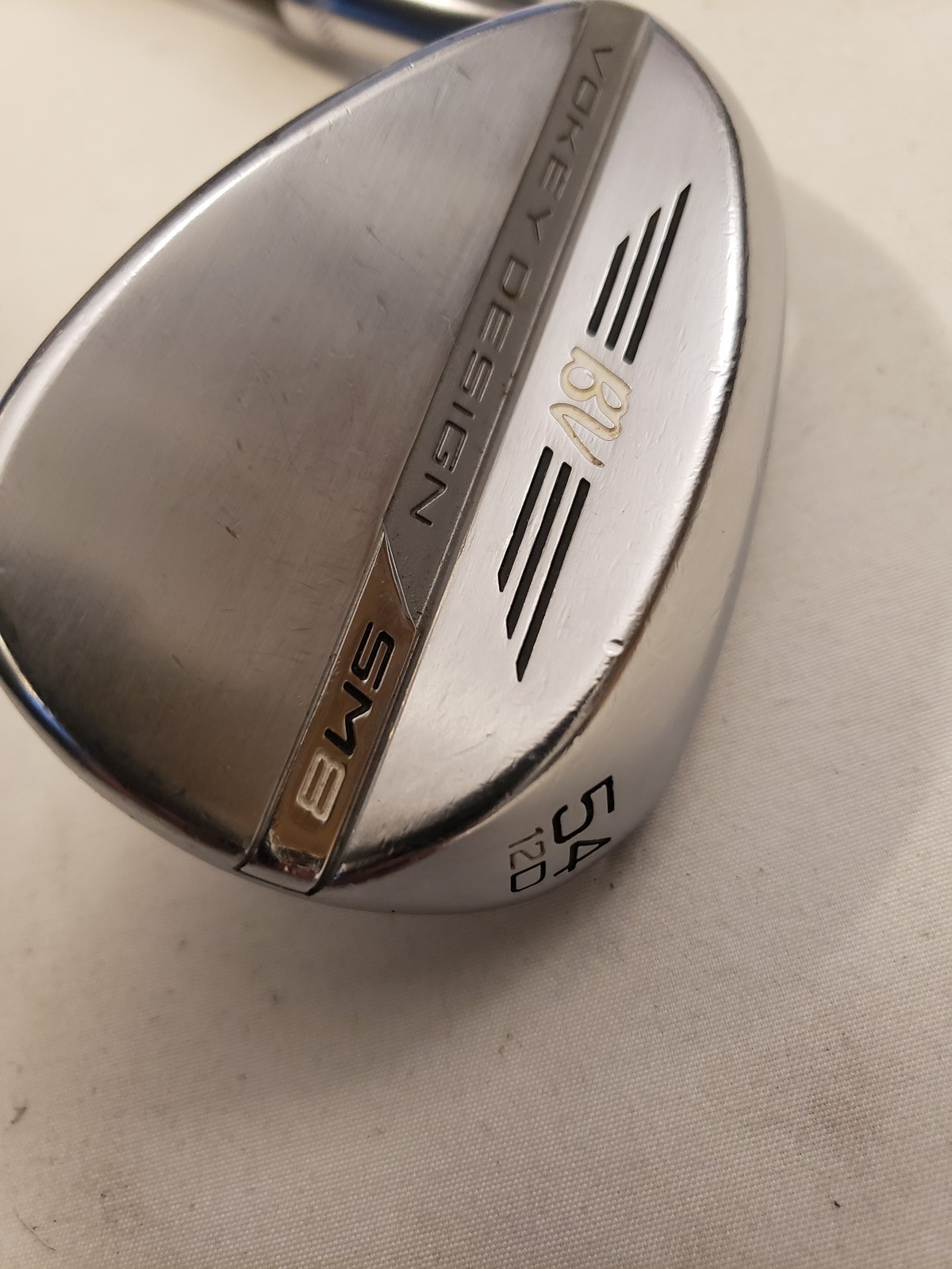 Used Titleist Vokey - SM8 - Gap Wedge 54* - 12* B - D Grind - Tour Chrome - LH