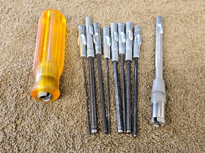 10 Piece Xcelite Hex Allen Nut Driver Set Screwdriver 99 Series Bit 26 25 964 24