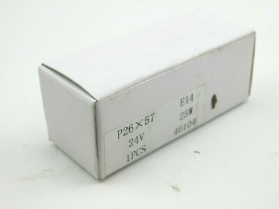RoHS 00982415 BL 26X57MM E14 24V 25 W 40104 Notbeleuchtung ** 13 Stück **