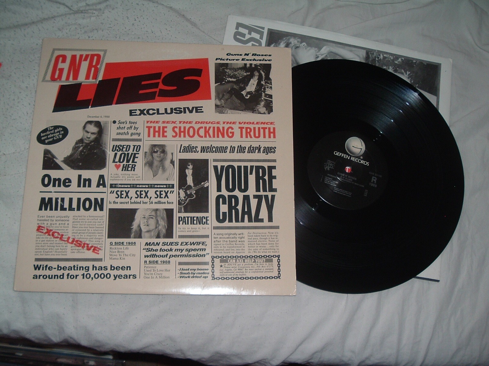 GUNS N' ROSES G N' R Lies '88 BANNED GUNS N' ROSES G N' R Lies '88 BANNED