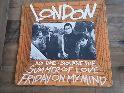 LONDON - 12'' EP - No Time - Summer Of Love - Friday On My Mind - 1977 Punk