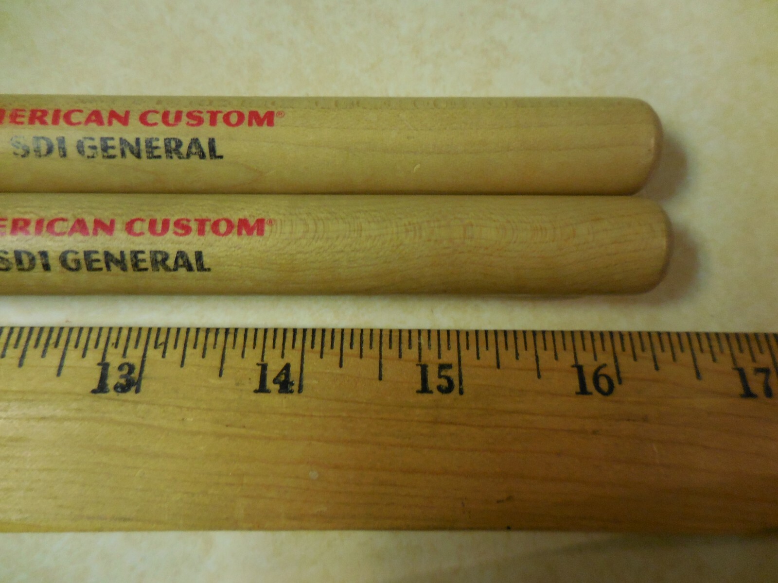 Vic Firth  American Custom SDI~ General Drumsticks WOOD/Used/ ships FREE