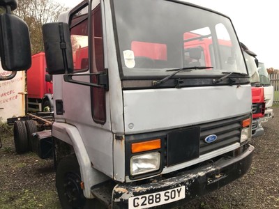 Ford Cargo 16ft chassis cab 1985 Ex Airport Low Miles