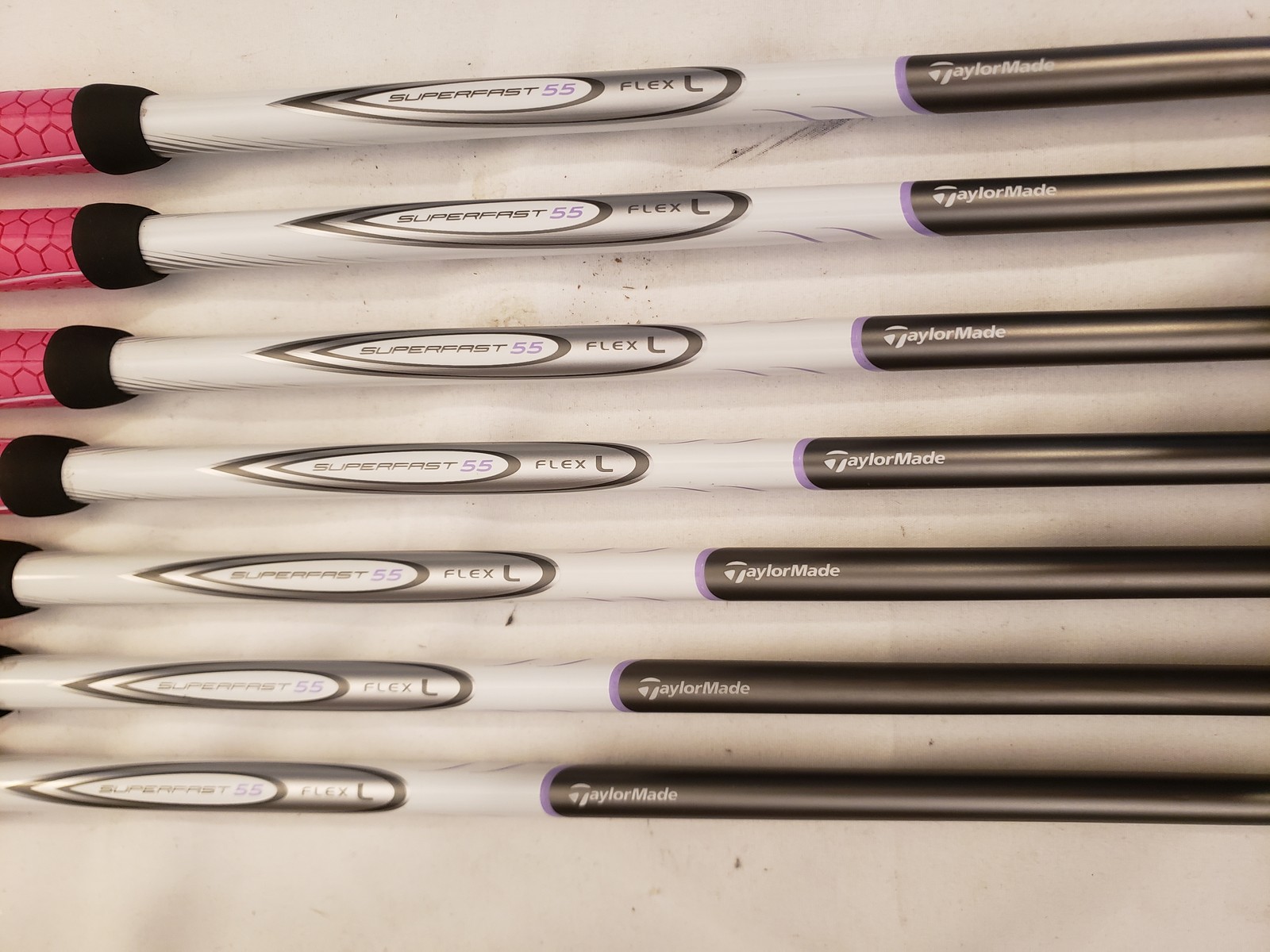 Used TaylorMade Burner 2.0 Iron Set (5-PW, SW) 7 Irons - Graphite Ladies - RH