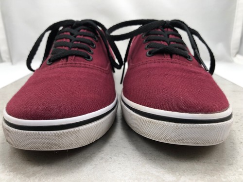VANS Classic Skateboard Shoes -Unisex Mens 6.5 -Womans 8 -Maroon Burgandy Canvas