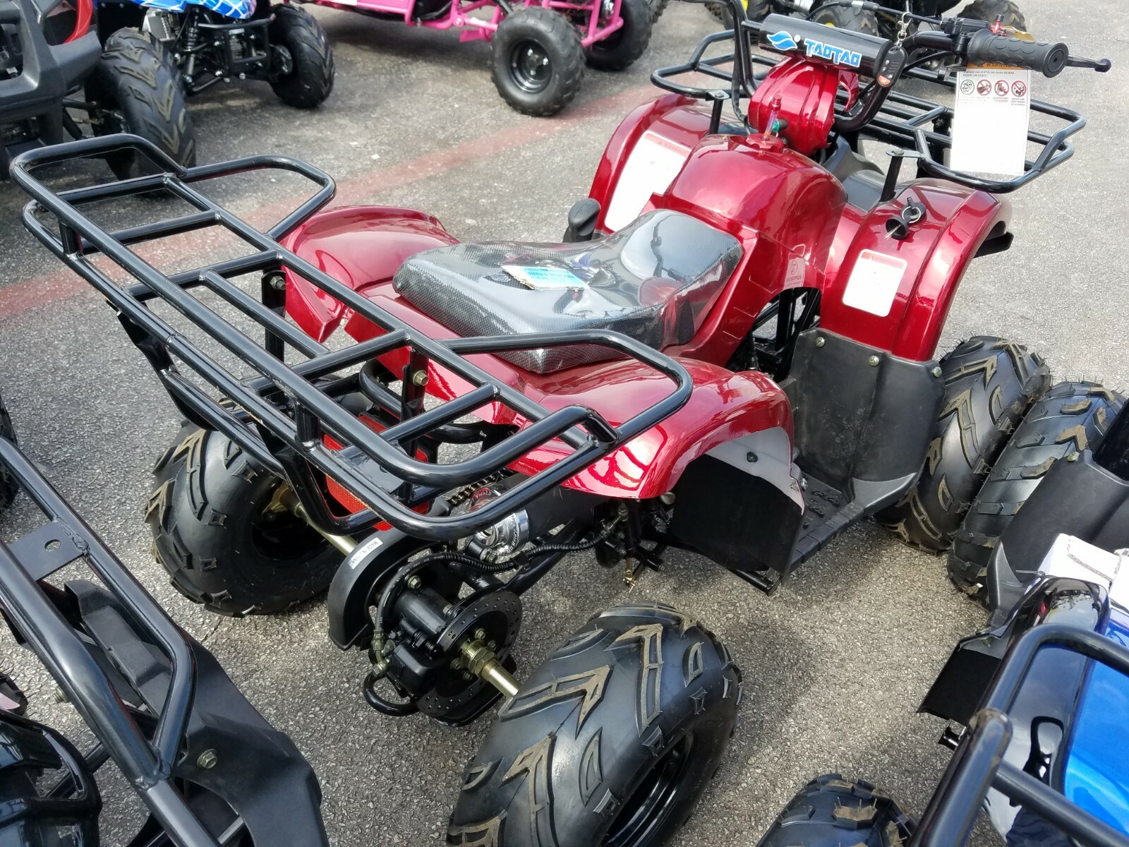 TAOTAO ATA 125D ATV 125CC, AIR COOLED, 4-STROKE, 1-CYLINDER, AUTOMATIC