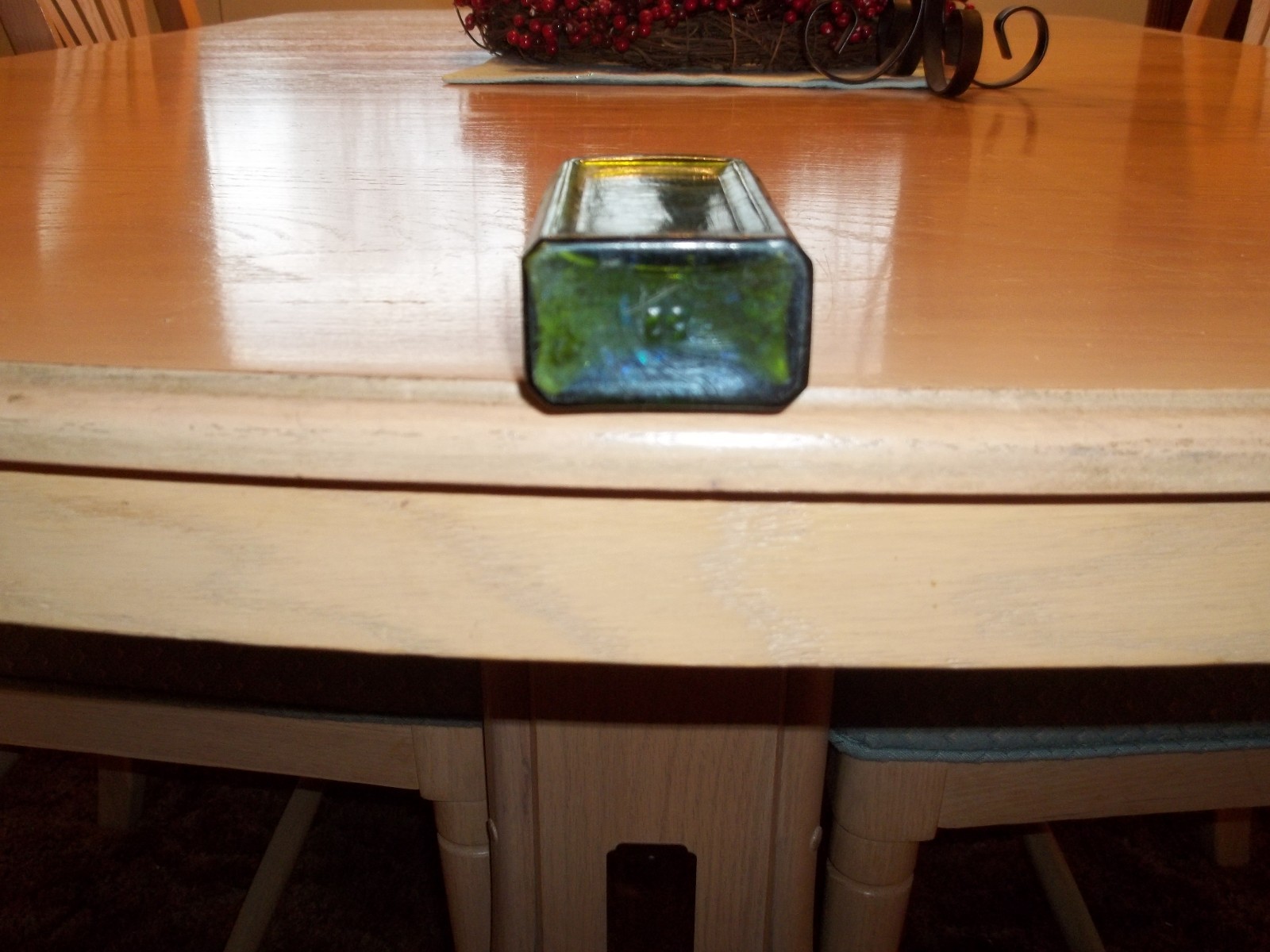 Antique green Piso's Cure Hazeltine & Co. bottle