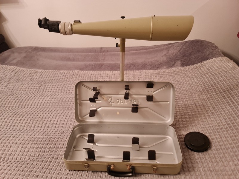 Russisches Hochleistungs 30-60x70 MilitÃ¤R Spektiv Zrt - 3 Pt - 457 M Mit Koffer