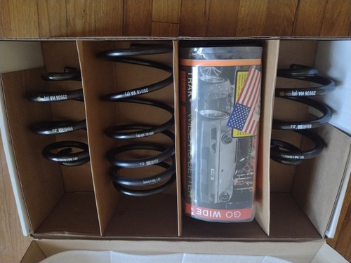 専用　4箱 H&R 29910-2 Sport Lowering Springs for 1996-1999 BMW M3 3.2L E36