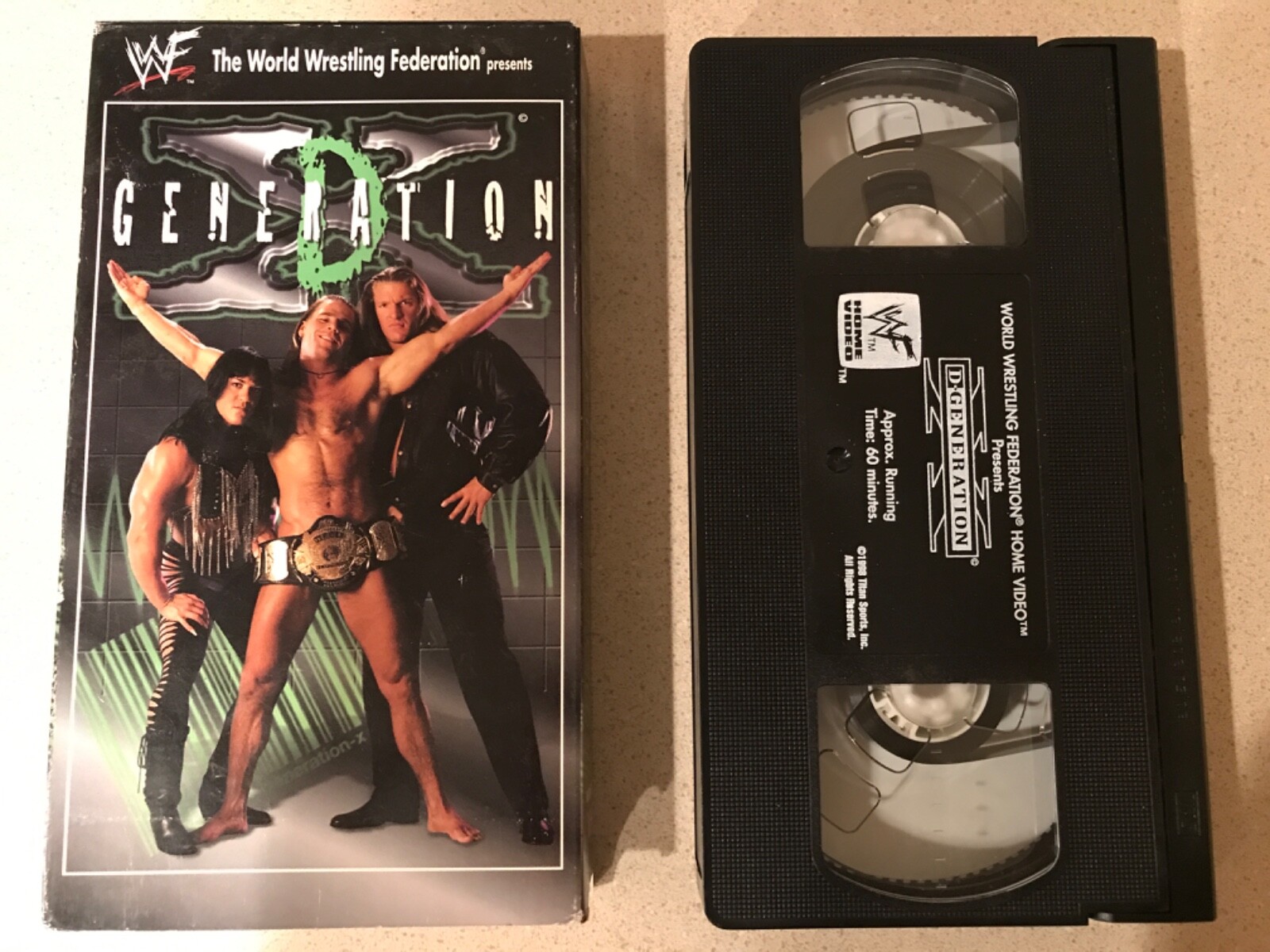 WWF - D-Generation X (VHS, 1998) Shawn Michaels | eBay