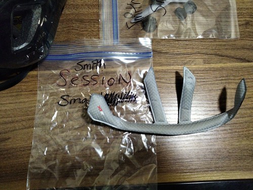 Smith Session Cycling Helmet Pads for Small