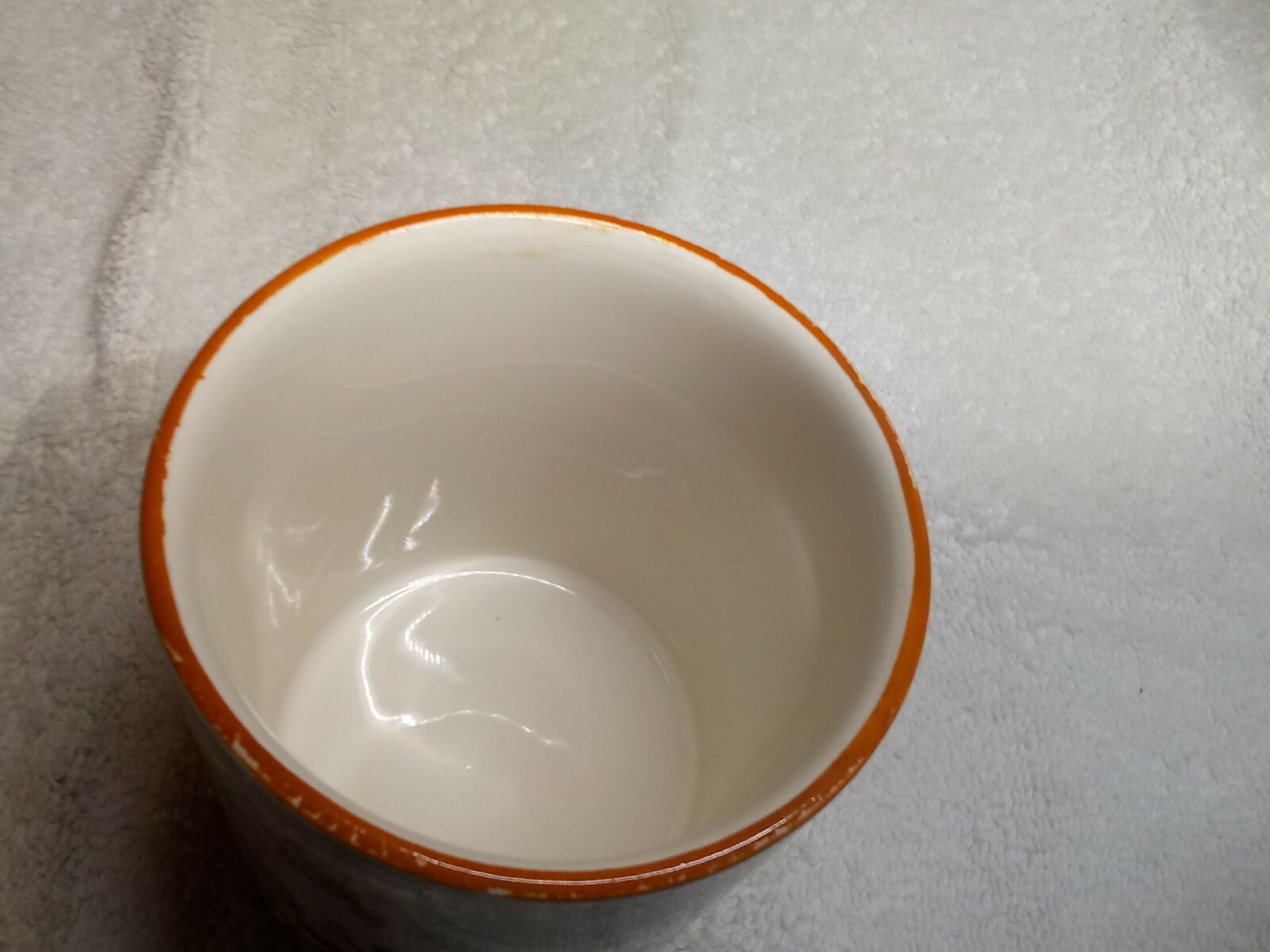 Antique Royal Norfolk Jam /Mustard Jar w/silverplate lid Staffordshire England