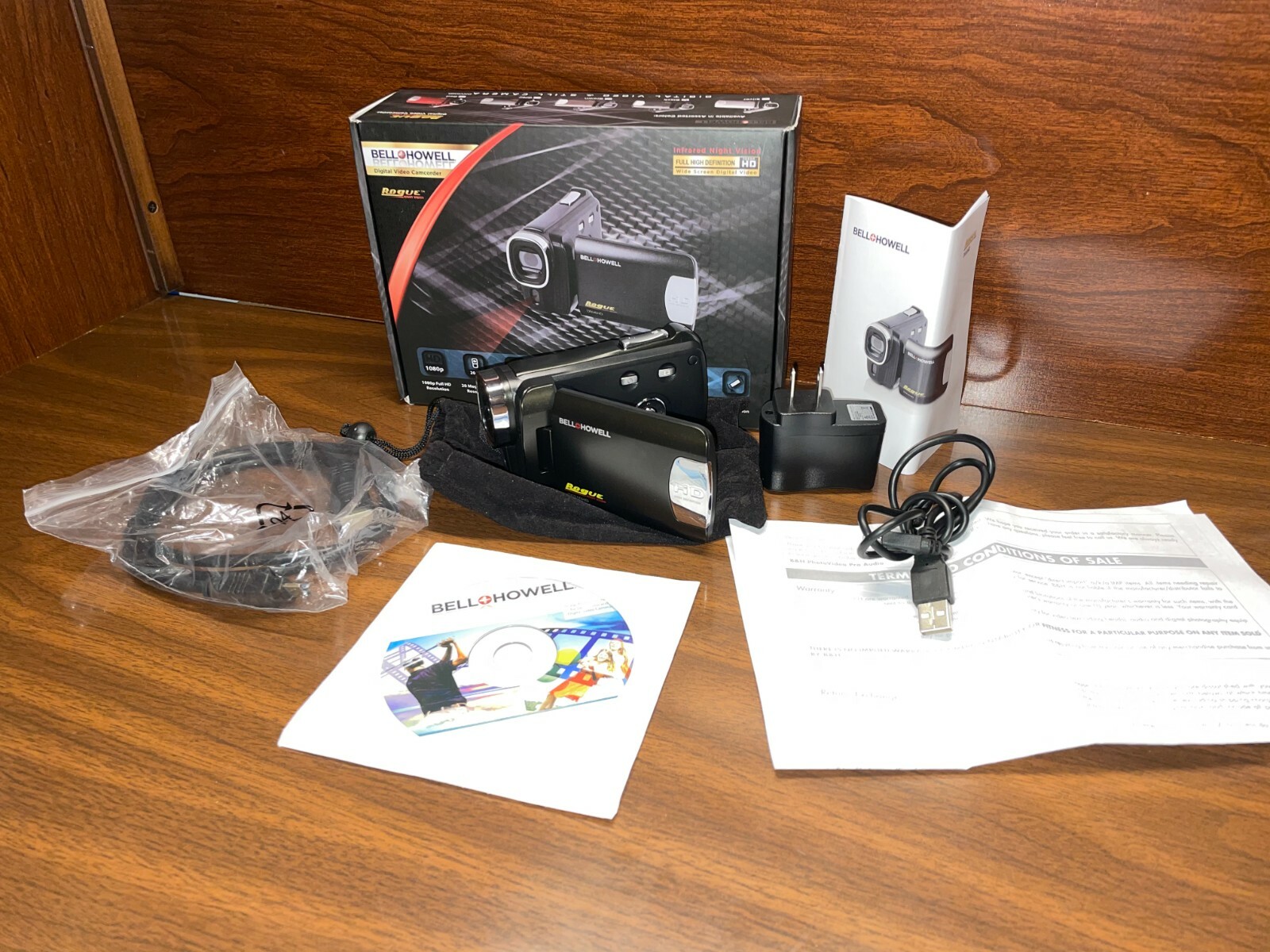 bell howell digital video camcorder