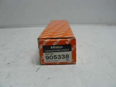 Mitutoyo 905338 connecting cable straight type 1m / 40in new