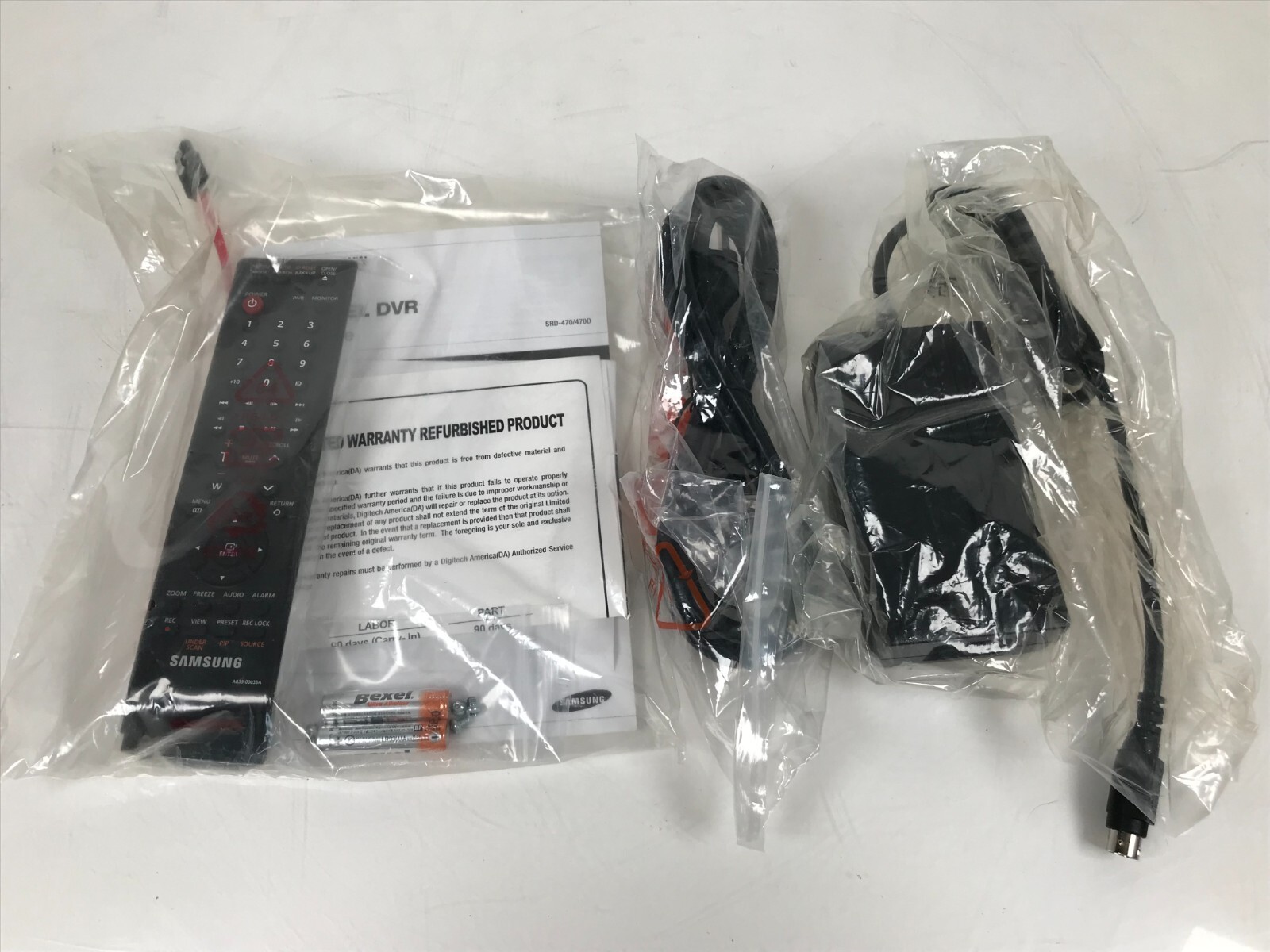 Samsung SRD-470D Security Camera System DVR SRD-470DN