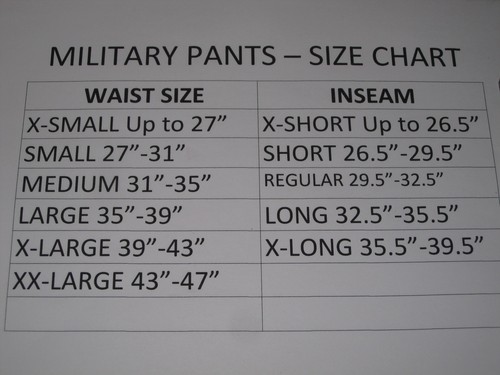 #1 USGI ARMY ISSUE ACU DIGITAL COMBAT UNIFORM PANTS FLAME RESISTANT BOTTOMS USED