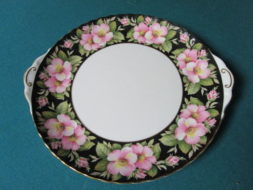 Royal Albert Platter "Alberta Rose"  Pattern Ceramic Platter 12" Original