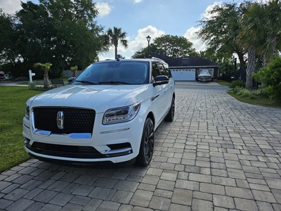 Owner 2021 Lincoln Navigator SUV White 4WD Automatic BLACK LABEL