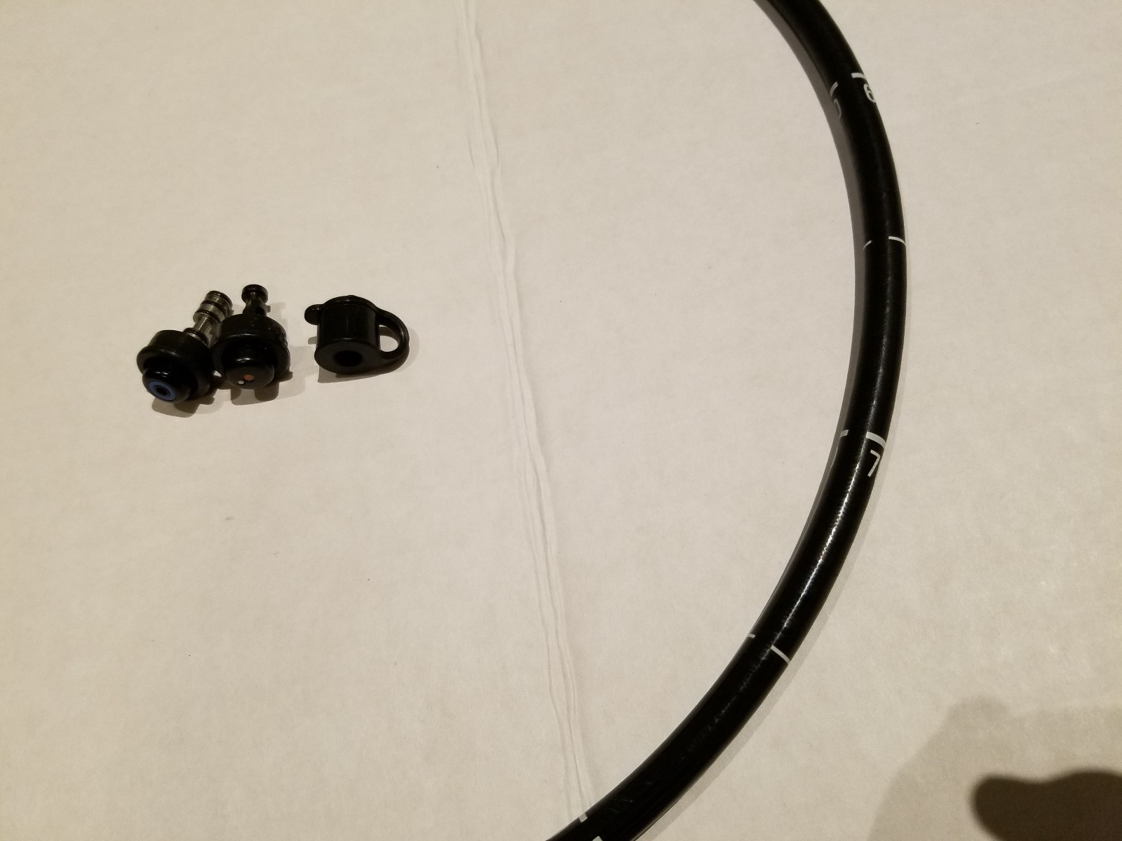 FUJINON ENDOSCOPE SUPER CCD GASTROSCOPE EG-590WR WITH CASE & VALVE -- No.2