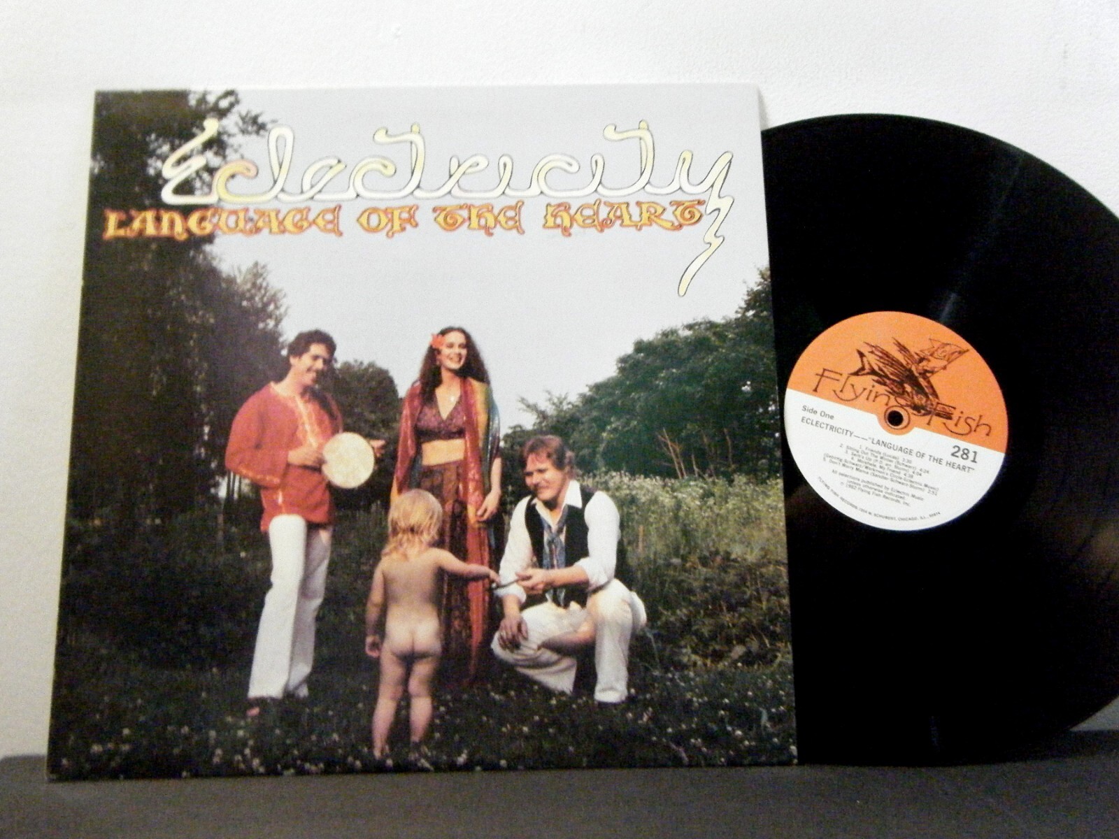 ECLECTRICITY LP Language of the heart 1982 Flying Fish   vinyl