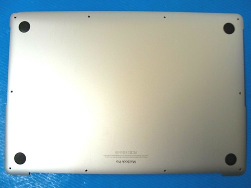 MacBook Pro 15" A1398 Mid 2014 MGXA2LL/A Genuine Bottom Case Silver 076-00011