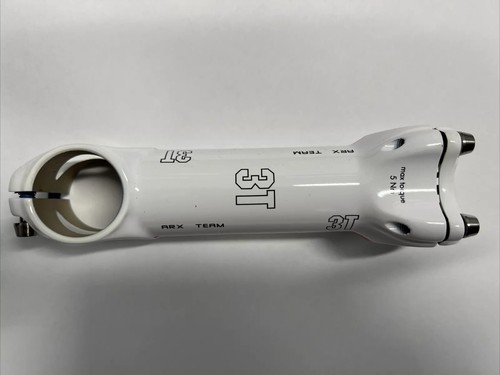 3T ARX-Team Road Bike Race Stem 120mm -/+ 6&deg; 31.8mm Clamp,1-1/8" white