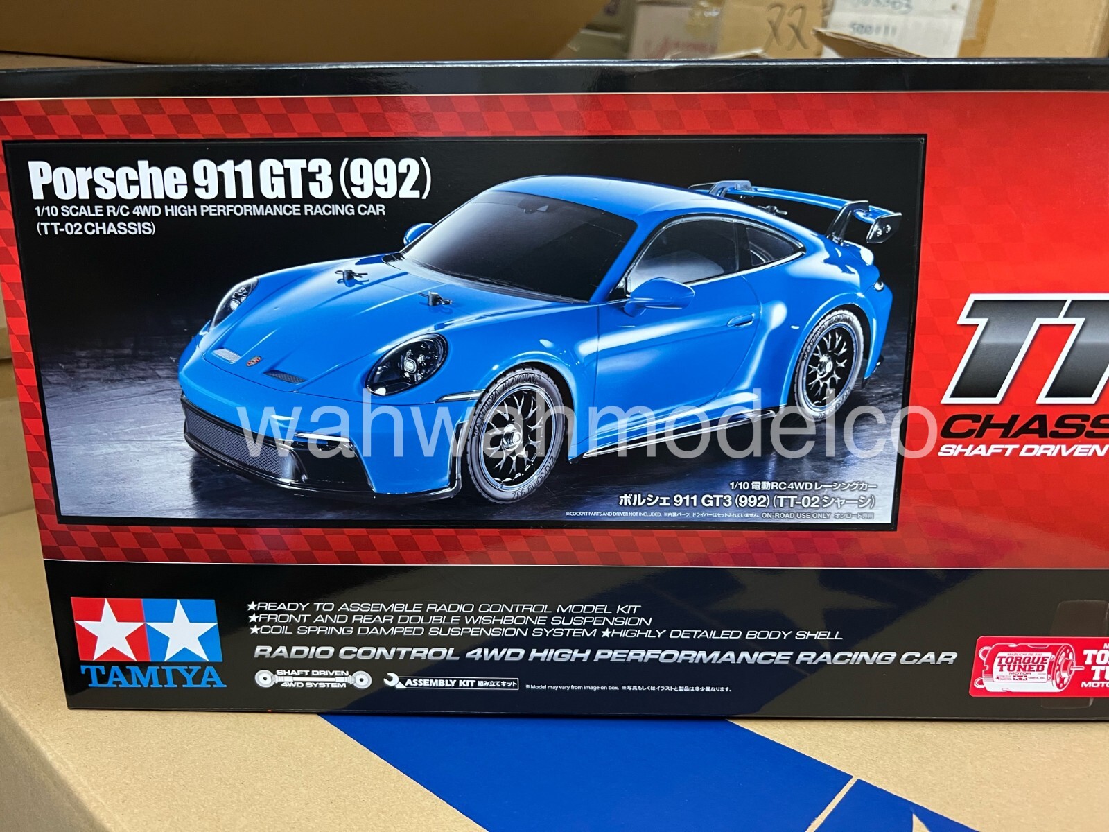 Tamiya 58712 A Porsche 911 GT3 (992) (TT-02) (W/O ESC) | eBay