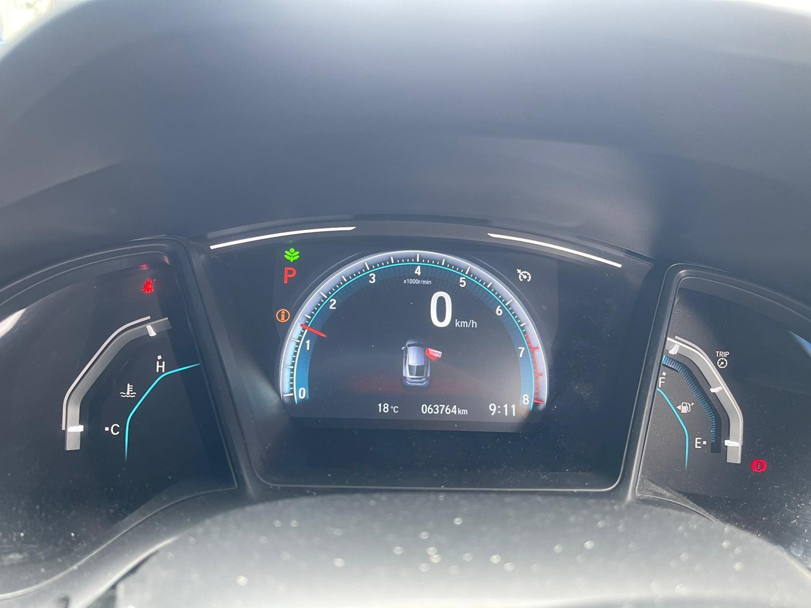 HONDA CIVIC 10TH GEN 02/2017-08/2021 RIGHT SRS A/BAG SIDE CURTAIN HATCH - thumbnail 2