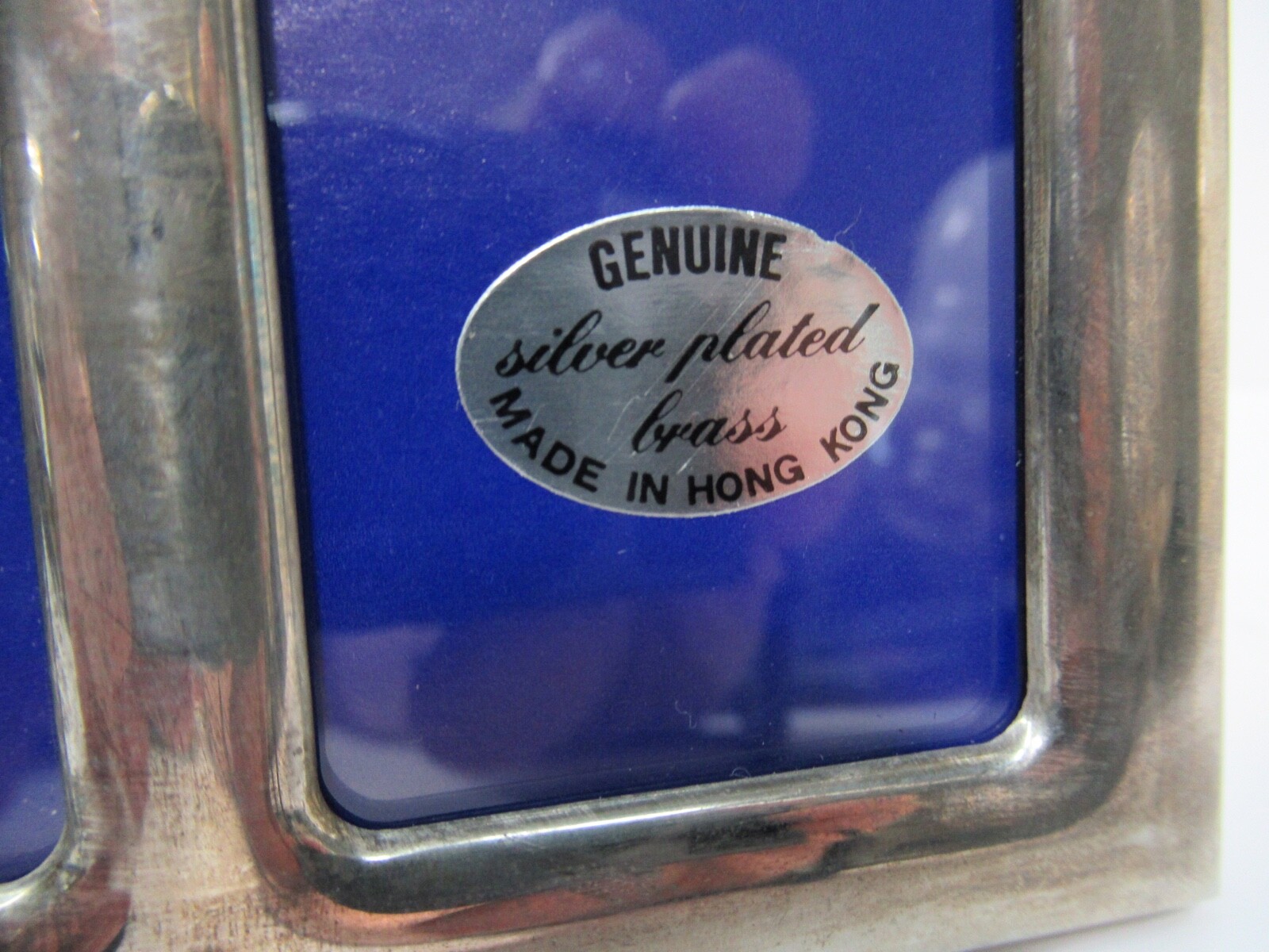 Vintage Silver Plated 5 Picture Photo Frame Rectangle Mini Wallet 2.5