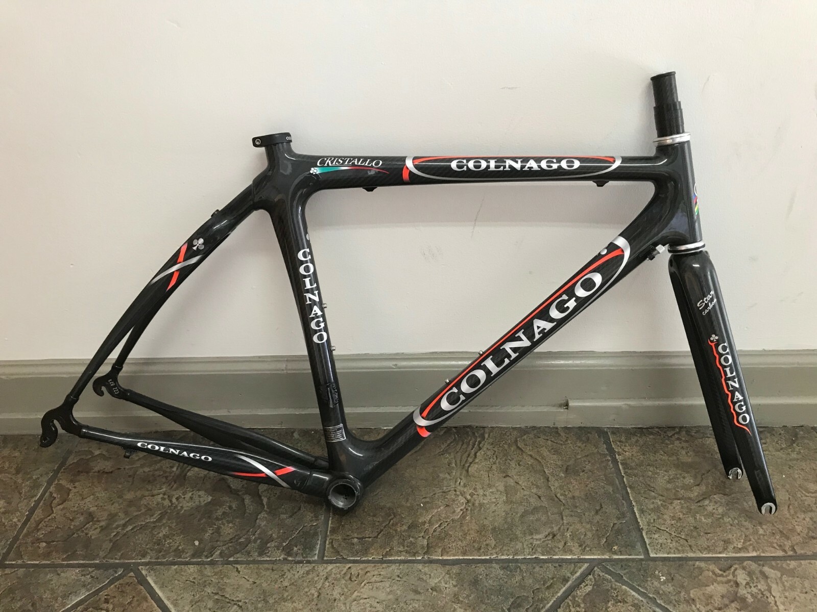 【在庫限り】 Road Carbon Cristallo Colnago Frameset In Made Brake Rim パーツ