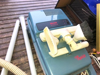 Vintage Hoover Spirit Canister Vacuum Cleaner Attachments Tested Works S3299-031