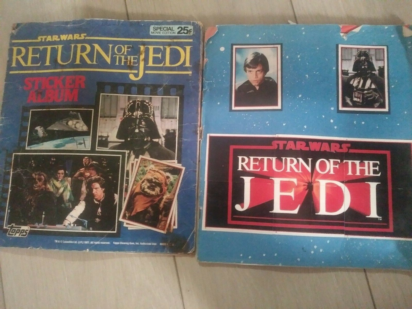 STAR WARS RETURN OF THE JEDI 　塗り絵2冊セット ① STAR WARS RETURN OF THE JEDI 塗り絵2冊セット ①