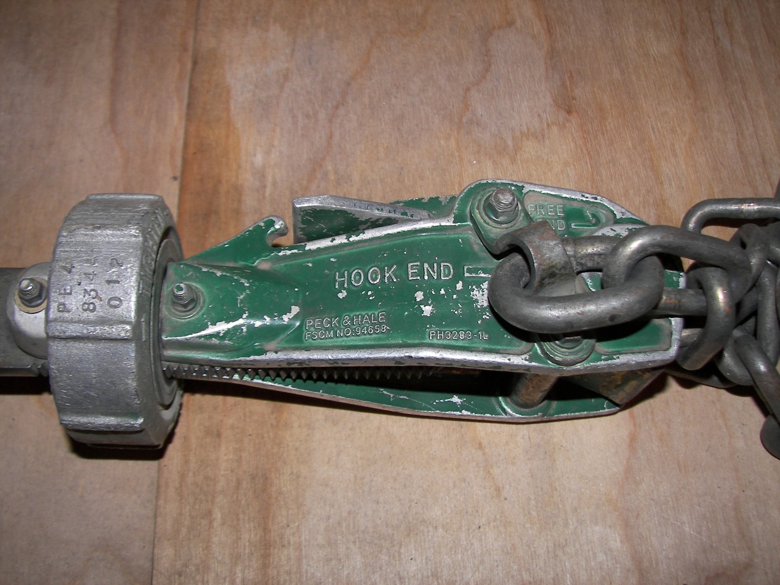 Share Peck & Hale Cargo / Aircraft Tie Down Hook Model 94658