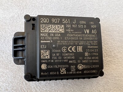 2022 & 2023 OEM NEW VW TIGUAN GRILLE CRUISE CONTROL DISTANCE SENSOR