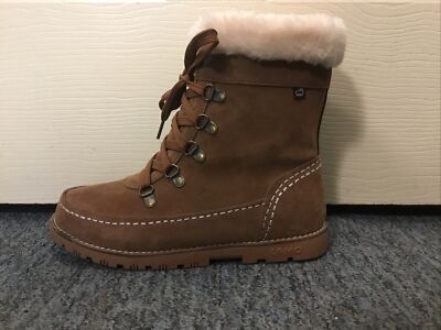 New Women s Lamo EW1621 Taylor Chestnut Lace-up Winter Boots size 6