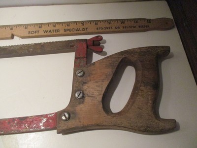 24 INCH FIELD WORKS MEAT SAW.