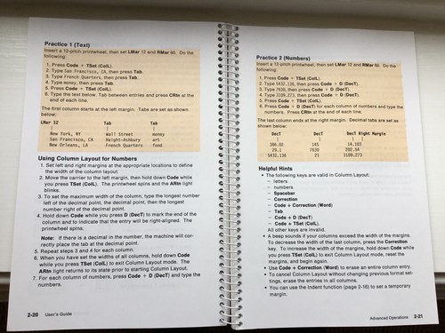 IBM Wheelwriter 1500 User’s Guide