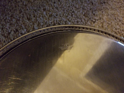 Antique Wilcox International Silver Company 12 inch  serving platter
