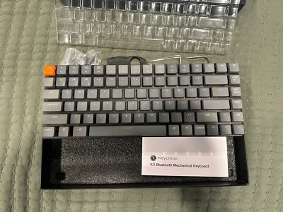 Keychron K3 75% Layout 84-Key Ultra-Slim Wireless Bluetooth Mechanical Keyboard