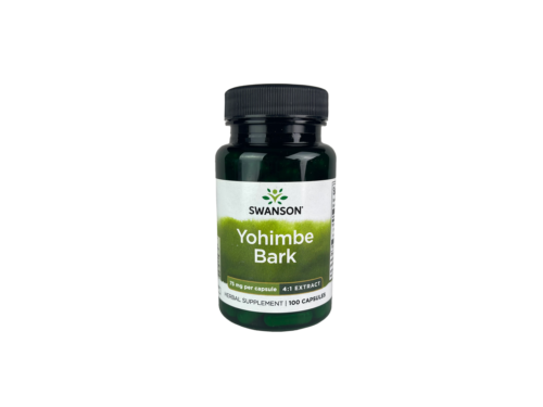 Swanson Yohimbe Bark - Экстракт 4:1 75 мг 100 капсул