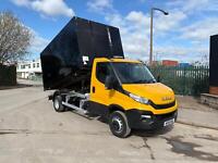 2018 Iveco Daily 7.2 180 manual fully aluminium plank tipper/chipper truck 
